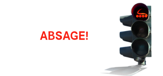 ABSAGE - Rote Ampel