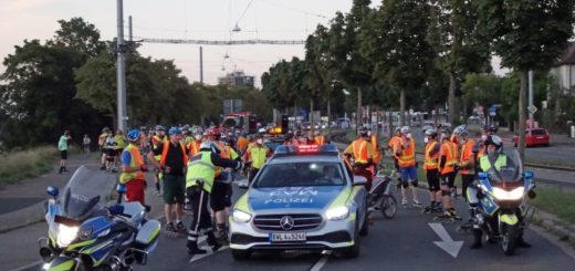 Polizei - Aubuckel - Käfertal Skatenight Mannheim 8.9.21