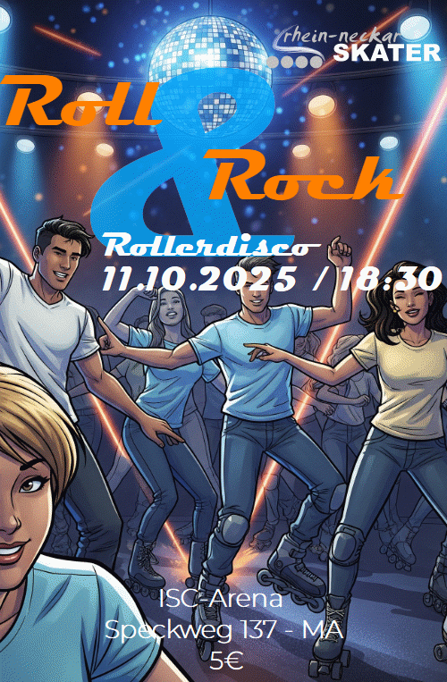 Symbolbild tanzende Skater bei Disco