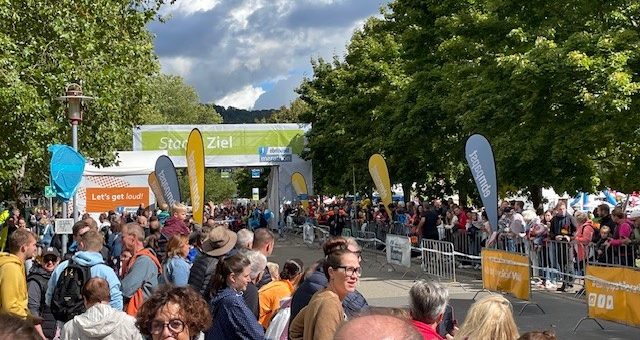 Startbereich ebm papst Marathon Niedernhall 2025